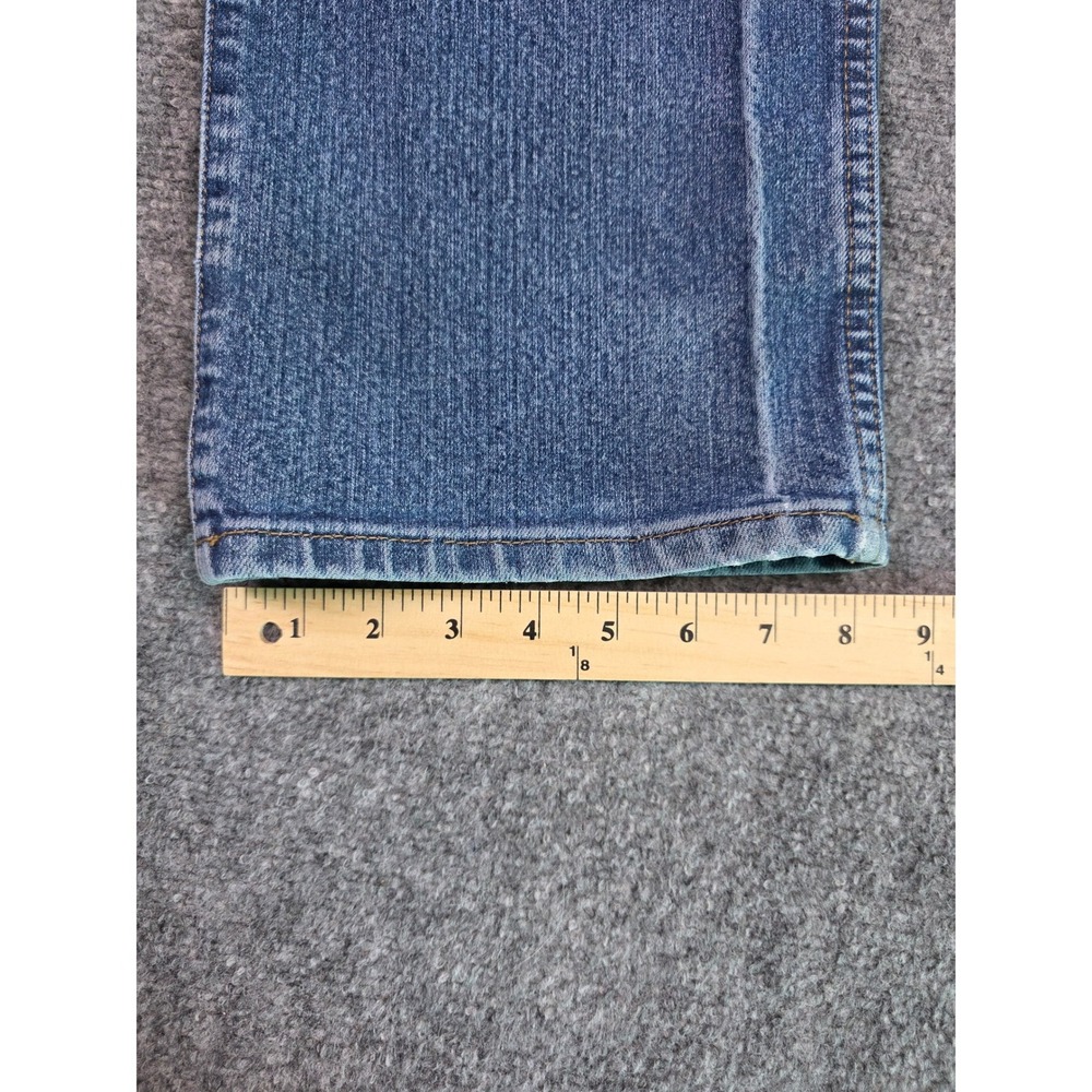 Ariat Rebar M4 Straight Leg Jeans Mens 36x33 Blue Blackstone Low Rise - Picture 7 of 10